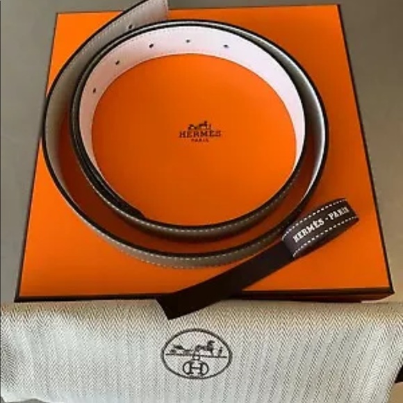 Hermes Accessories - Hermès Leather Reversible Belt 90 / Mini Constance